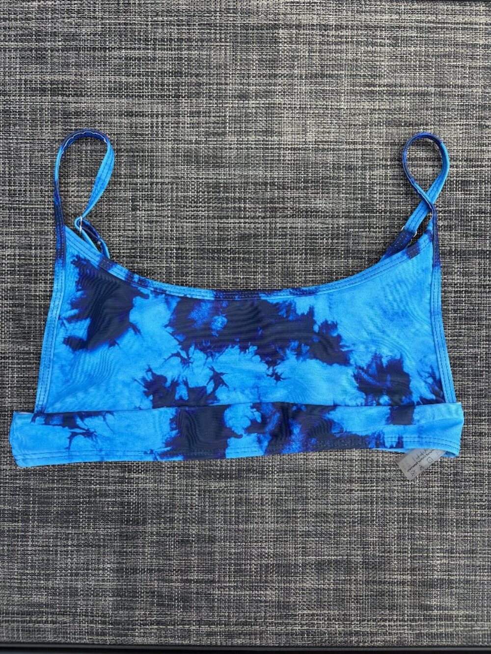 Zaful Blue Bikini Top
